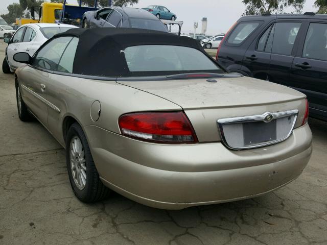 1C3EL55R76N188579 - 2006 CHRYSLER SEBRING TO CREAM photo 3