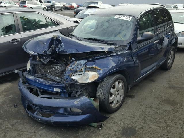 3C8FY68B35T505387 - 2005 CHRYSLER PT CRUISER BLUE photo 2