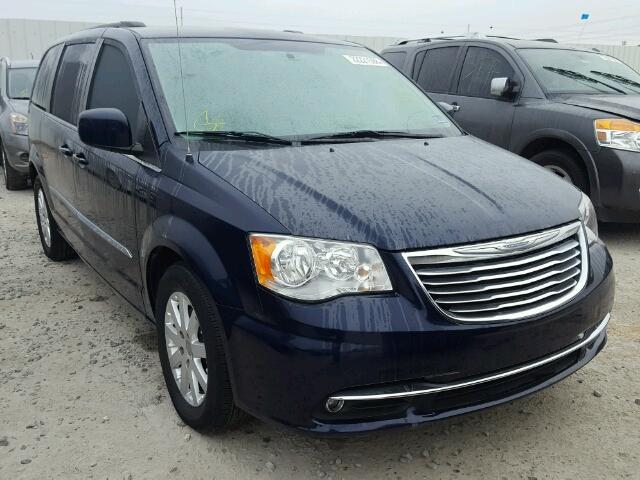 2C4RC1BGXFR564977 - 2015 CHRYSLER TOWN & COU BLUE photo 1