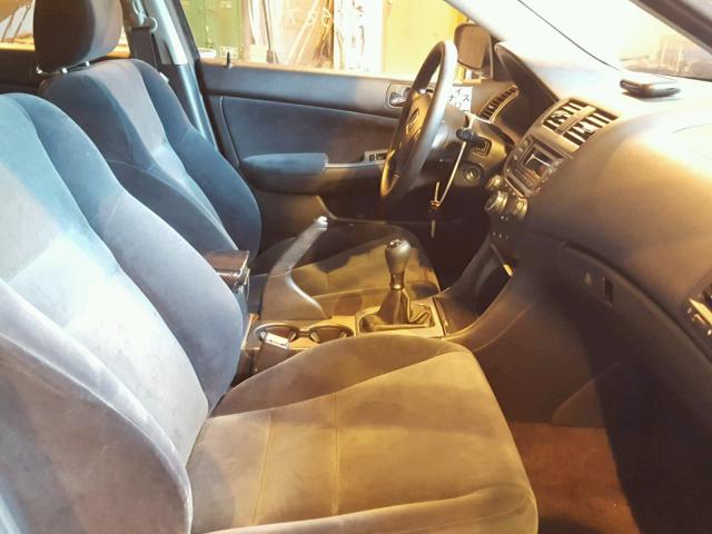 1HGCM55683A051807 - 2003 HONDA ACCORD EX SILVER photo 5