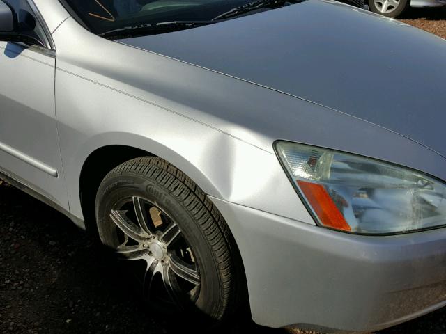 1HGCM66345A013259 - 2005 HONDA ACCORD LX SILVER photo 10