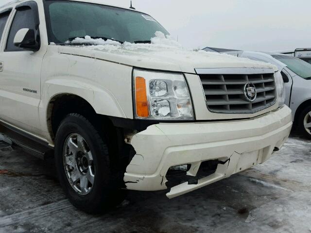 1GYEK63N25R146584 - 2005 CADILLAC ESCALADE L CREAM photo 9