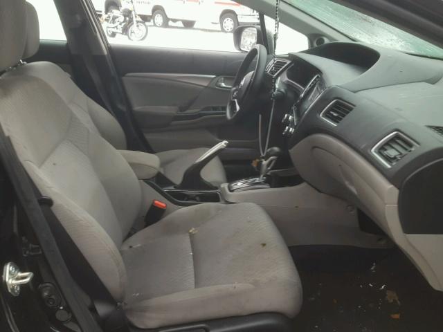 19XFB2F82EE245684 - 2014 HONDA CIVIC EX შავი ფოტო 5