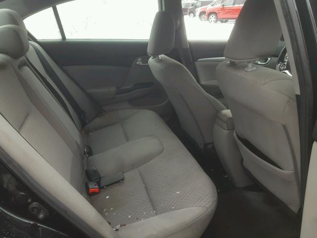 19XFB2F82EE245684 - 2014 HONDA CIVIC EX შავი ფოტო 6