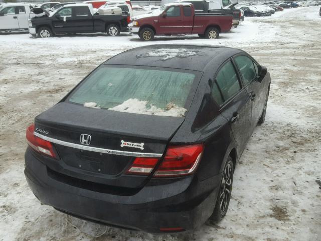 19XFB2F82EE245684 - 2014 HONDA CIVIC EX შავი ფოტო 9