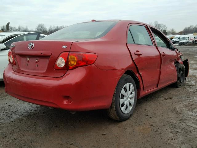 1NXBU40E29Z062470 - 2009 TOYOTA COROLLA BA BLACK photo 4