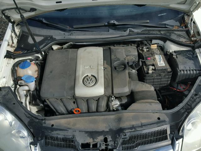 3VWRM71KX8M168531 - 2008 VOLKSWAGEN JETTA SE WHITE photo 7