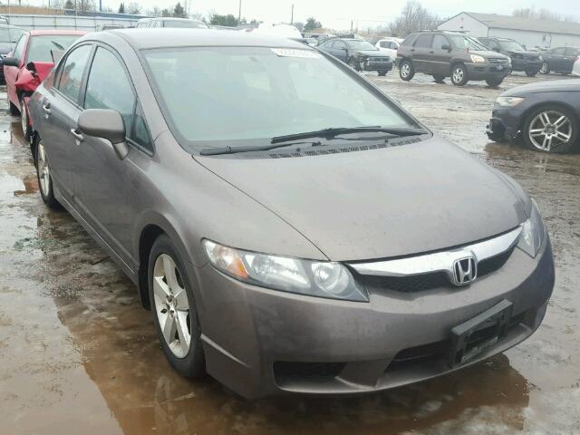 19XFA1F6XBE029587 - 2011 HONDA CIVIC LX-S GRAY photo 1