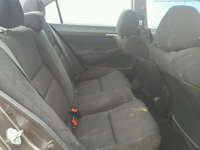 19XFA1F6XBE029587 - 2011 HONDA CIVIC LX-S GRAY photo 6