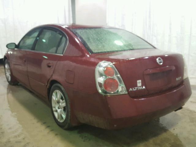 1N4AL11D55C950014 - 2005 NISSAN ALTIMA S RED photo 3