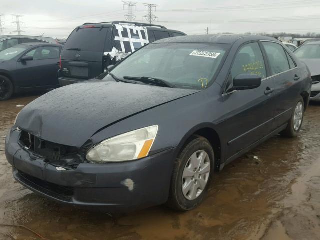 1HGCM56374A133467 - 2004 HONDA ACCORD LX GRAY photo 2