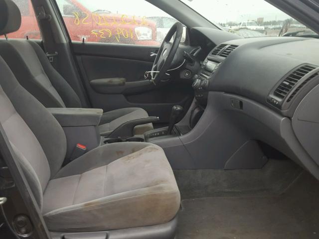 1HGCM56374A133467 - 2004 HONDA ACCORD LX GRAY photo 5