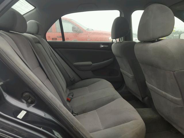 1HGCM56374A133467 - 2004 HONDA ACCORD LX GRAY photo 6