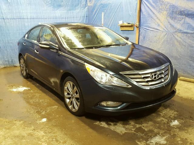 5NPEC4AB9BH218772 - 2011 HYUNDAI SONATA SE BLUE photo 1