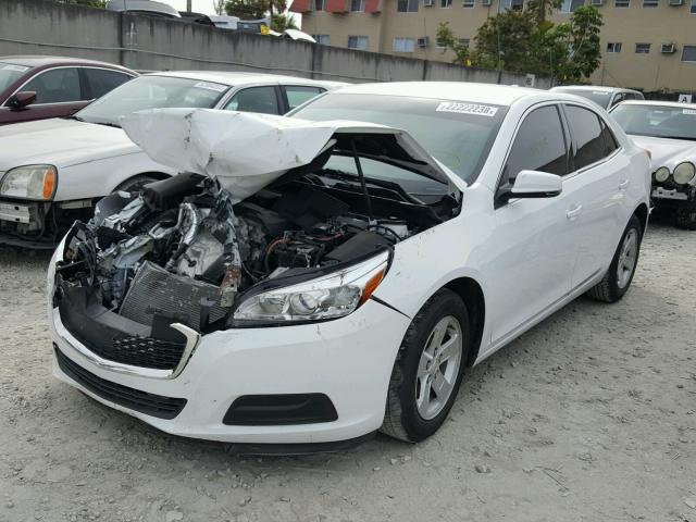 1G11C5SA1GF156482 - 2016 CHEVROLET MALIBU LIM WHITE photo 2