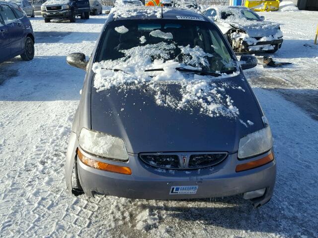 KL2TD65658B175607 - 2008 PONTIAC WAVE GRAY photo 9