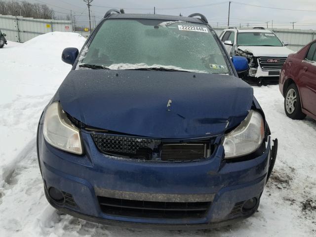 JS2YB5A34A6301796 - 2010 SUZUKI SX4 BASE BLUE photo 7