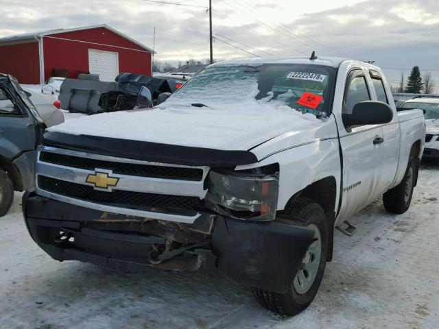 1GCEK19C18Z258490 - 2008 CHEVROLET SILVERADO WHITE photo 2