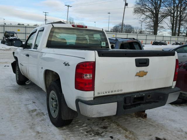 1GCEK19C18Z258490 - 2008 CHEVROLET SILVERADO WHITE photo 3