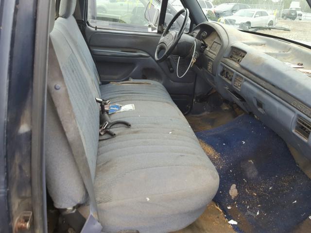 1FTDF15Y1NLA73310 - 1992 FORD F150 BLACK photo 5