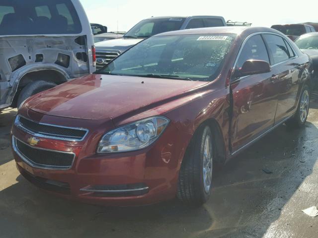 1G1ZD5EBXAF223771 - 2010 CHEVROLET MALIBU 2LT BURGUNDY photo 2