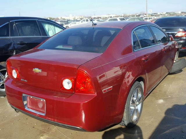 1G1ZD5EBXAF223771 - 2010 CHEVROLET MALIBU 2LT BURGUNDY photo 4