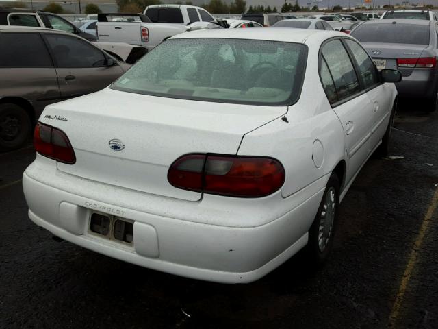 1G1ND52J8Y6277509 - 2000 CHEVROLET MALIBU WHITE photo 4