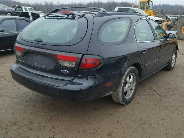 1FAFP58294A211891 - 2004 FORD TAURUS SE BLACK photo 4