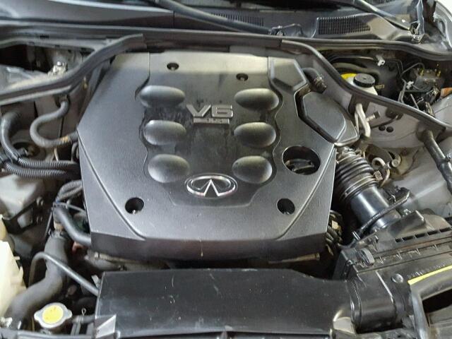 JNKCV51F34M703913 - 2004 INFINITI G35 SILVER photo 7