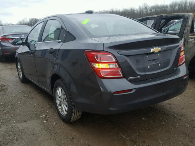 1G1JD5SH6H4112467 - 2017 CHEVROLET SONIC LT 石墨色 照片 3