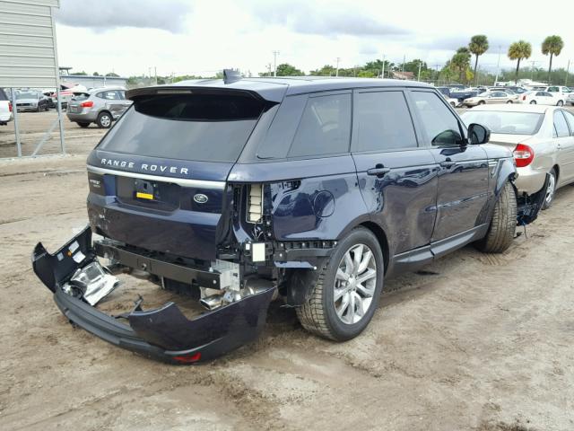 SALWR2FV3HA177381 - 2017 LAND ROVER RANGE ROVE BLUE photo 4