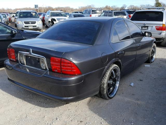 1LNHM86S1YY795535 - 2000 LINCOLN LS BLACK photo 4