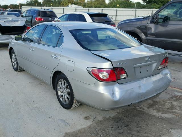 JTHBF30G520074165 - 2002 LEXUS ES 300 SILVER photo 3