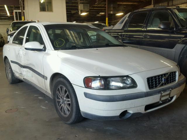 YV1RS61T032274637 - 2003 VOLVO S60 WHITE photo 1