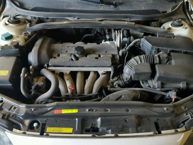 YV1RS61T032274637 - 2003 VOLVO S60 WHITE photo 7