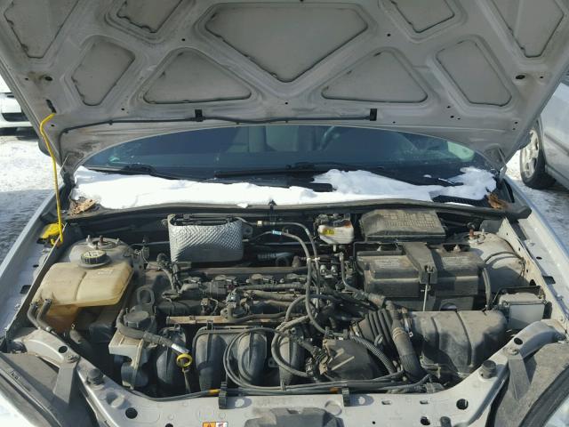 1FAHP37N17W194827 - 2007 FORD FOCUS ZX5 SILVER photo 7