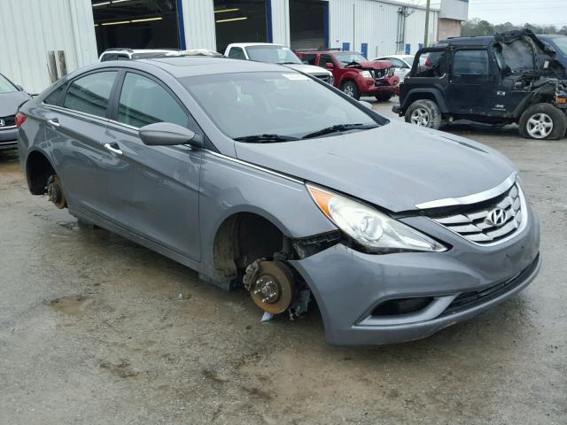 5NPEC4AC0BH269991 - 2011 HYUNDAI SONATA SE CHARCOAL photo 1