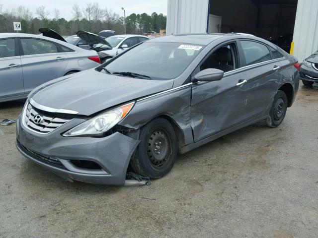 5NPEC4AC0BH269991 - 2011 HYUNDAI SONATA SE CHARCOAL photo 2