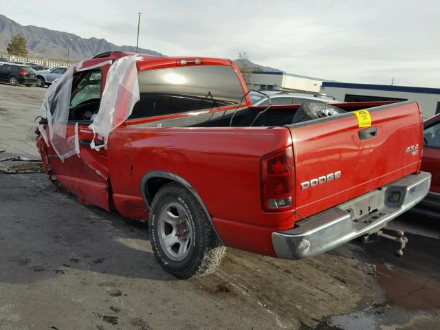 1D7HU16N73J612152 - 2003 DODGE RAM 1500 S RED photo 3