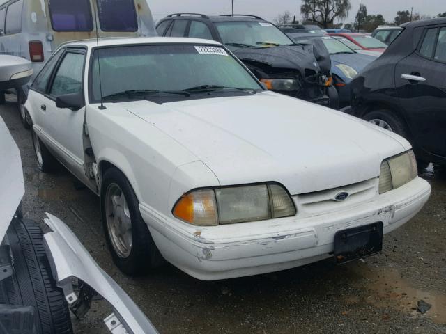 1FACP41E6PF207886 - 1993 FORD MUSTANG LX WHITE photo 1