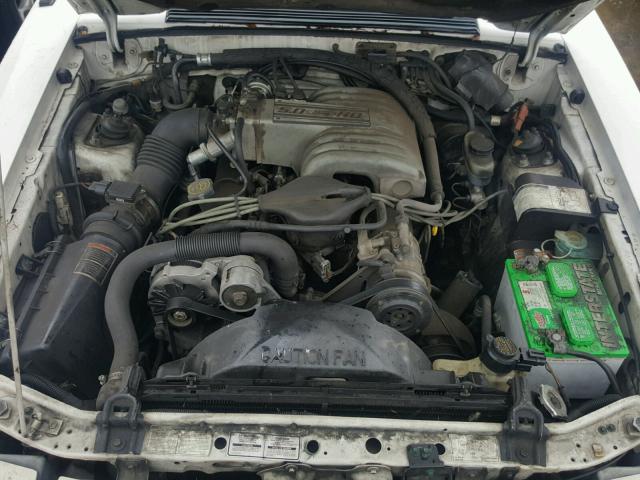 1FACP41E6PF207886 - 1993 FORD MUSTANG LX WHITE photo 7