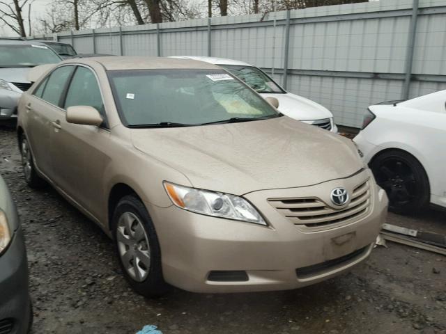 4T4BE46K68R034749 - 2008 TOYOTA CAMRY CE GOLD photo 1