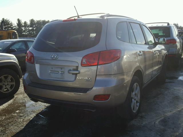 5NMSH73E57H074557 - 2007 HYUNDAI SANTA FE S GOLD photo 4