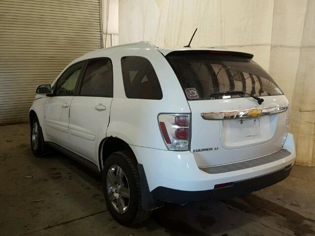 2CNDL53F796201447 - 2009 CHEVROLET EQUINOX LT WHITE photo 3