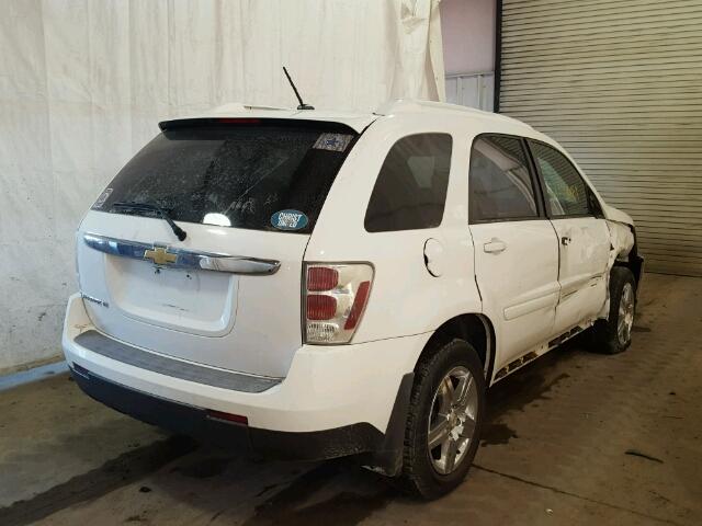 2CNDL53F796201447 - 2009 CHEVROLET EQUINOX LT WHITE photo 4