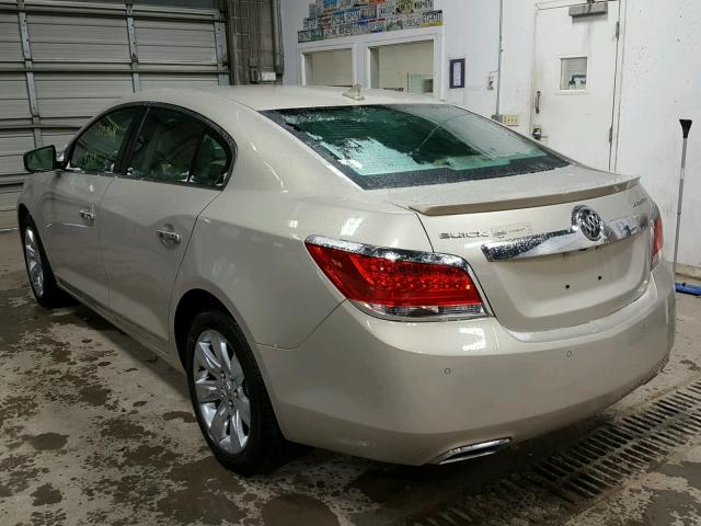 1G4GH5E37CF302020 - 2012 BUICK LACROSSE P GOLD photo 3