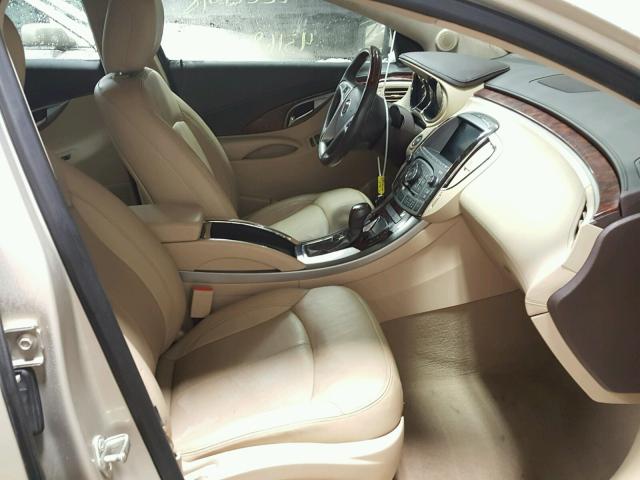 1G4GH5E37CF302020 - 2012 BUICK LACROSSE P GOLD photo 5