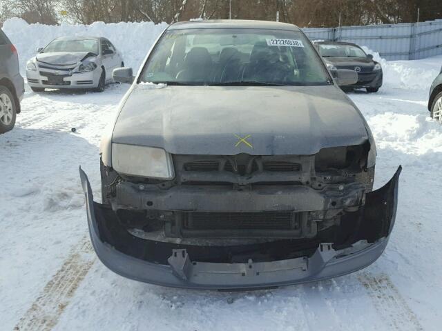 3VWSE69M53M097326 - 2003 VOLKSWAGEN JETTA GLS GRAY photo 9