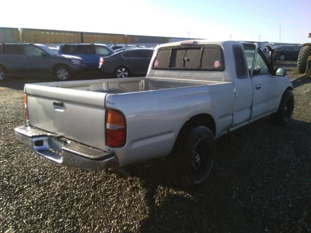 4TAVL52N8YZ659725 - 2000 TOYOTA TACOMA XTR SILVER photo 4