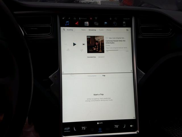 5YJSA1E45HF233117 - 2017 TESLA MODEL S 黑色 照片 9